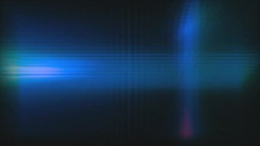 Renkli lazer bokeh etkisi. Parlayan neon çerçeve pürüzsüz arkaplan. Tekrarlanan neon çizgi animasyonu. Parlak neon ışık etkisi. 4K grafik canlandırma videosu