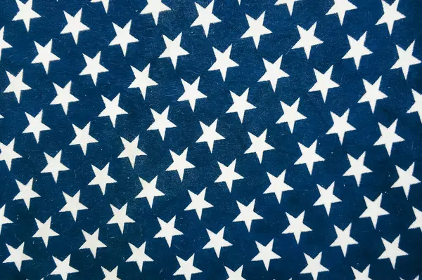 Tasarımda, ulusal bayram dekorasyonlarında sıklıkla kullanılan vatanseverliği sembolize eden koyu mavi arka planda beyaz yıldızlar yer alıyor..