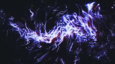 Soyut görseller elektrik renklerinde dalgalanır, dinamik desenler ortaya çıkar. Bu büyüleyici görüntü izleyicileri canlı ve enerjik bir atmosfere sokuyor. Video 4k, hareket tasarımı