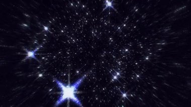 Sayısız yıldızın evrenin arka planında parıldadığı büyüleyici kozmik bir alanda büyüleyici bir yolculuk deneyeceğiz..