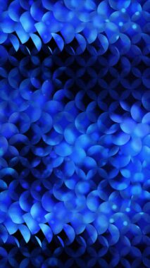 Dinamik mavi desenler sanatsal ilham için mükemmel bir görsel görüntü sunar..