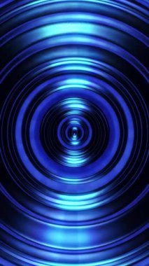 Soyut mavi daireler iş sunumları ve promosyonlar için göz alıcı bir arka plan oluşturur.