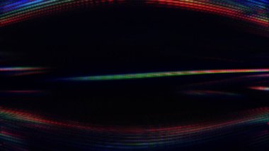 Hız çizgisi retro piksellenmiş arka plan animasyonu. Renkli çizgi soyut sıvı geometrik lav psikedelik gökkuşağı hareketi arka planı. Ekran video animasyonu 4K 3840x2160