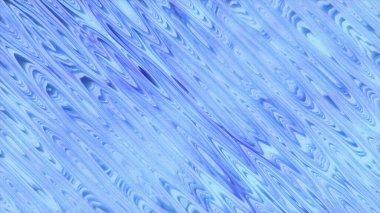 Soyut dalgalı mavi renk arkaplanı ve tahıl efektleri. 4k iş geçmişi.