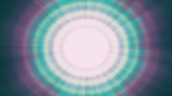 Değişken bir arkaplan. Sonsuz dönen fütüristik çemberler ve ışınlar. Kusursuz döngü görüntüsü. Soyut ışıldayan hipnoz