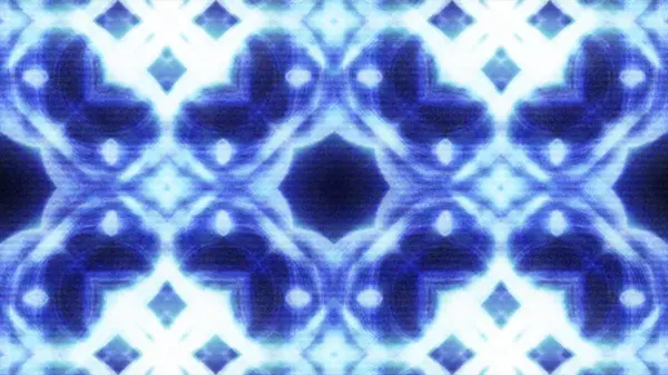 Mavi grafik, soyut, parlak renk, kaleydoskop ve tahıl etkisi. Biçimlendirilmiş şablon yaratıcı dijital tasarım 