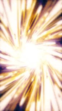 Canlı, hareketli turuncu desenler dinamik renkler ve hareketlerle soyut bir animasyon oluşturur..