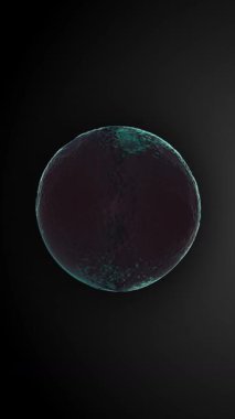 Parlayan bir hücrenin, karmaşık yüzeyi ve dinamik hareketini vurgulayan görsel olarak çarpıcı bir temsilini deneyimleyin. Telefonlar için dikey duvar kağıtları