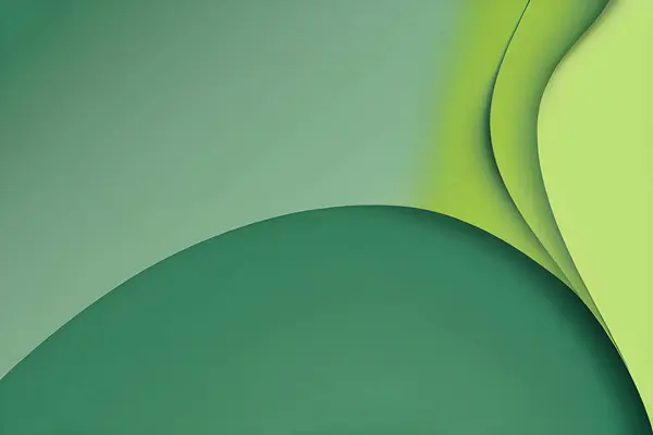 Абстрактный Рисунок Холодного Зеленого Цвета Фоновые Обои Цвета Линий Набор — стоковый вектор