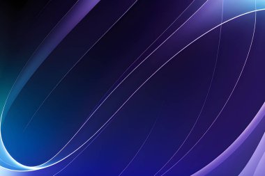 Koyu mavi tonda soyut sanat modeli. Arkaplan duvar kağıdı ve çizgi renkleri. Kart ve posterler dizisi.