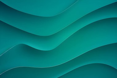 Havalı yeşil tonların soyut sanat modelleri. Arkaplan duvar kağıdı ve çizgi renkleri. Kart ve posterler dizisi.