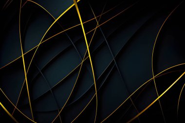 Siyah renk tonunun soyut sanat modeli. Arkaplan duvar kağıdı ve çizgi renkleri. Kart ve posterler dizisi.