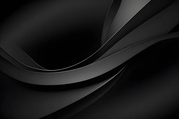 Patrón Arte Abstracto Color Negro Brillante Tono Fondo Pantalla Colores — Vector de stock