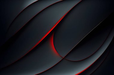 Kırmızı ve siyah tonların soyut sanat modelleri. Arkaplan duvar kağıdı ve çizgi renkleri. Kart ve posterler dizisi.