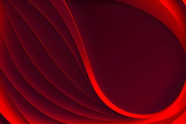 Абстрактний Художній Візерунок Темно Червоного Кольору Кольори Пейзажів Ліній Набір — стоковий вектор