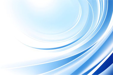 Beyaz ve mavi tonların soyut sanat modelleri. Arkaplan duvar kağıdı ve çizgi renkleri. Kart ve posterler dizisi.