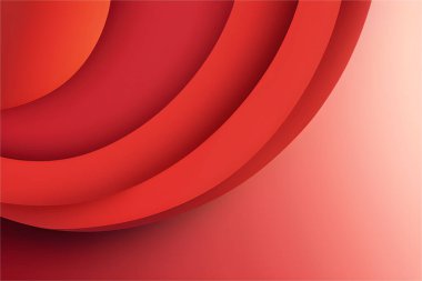 Kırmızı renk tonunun soyut sanat modeli. Arkaplan duvar kağıdı ve çizgi renkleri. Kart ve posterler dizisi.