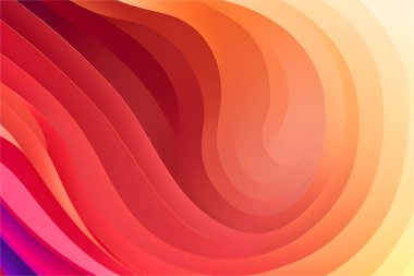 Kırmızı renk tonunun soyut sanat modeli. Arkaplan duvar kağıdı ve çizgi renkleri. Kart ve posterler dizisi.