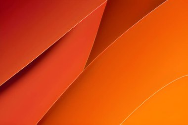 Farklı turuncu tonlarda soyut sanat modelleri. Arkaplan duvar kağıdı ve çizgi renkleri. Kart ve posterler dizisi.