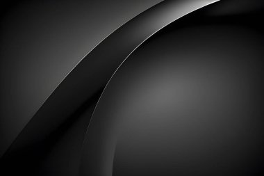 Parlak siyah tonların soyut sanat deseni. Arkaplan duvar kağıdı ve çizgi renkleri. Kart ve posterler dizisi.