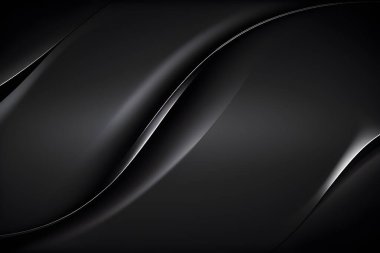 Parlak siyah tonların soyut sanat deseni. Arkaplan duvar kağıdı ve çizgi renkleri. Kart ve posterler dizisi.