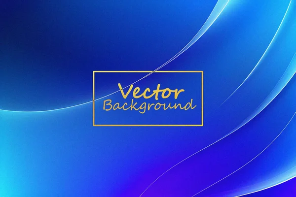 Векторное Искусство Абстрактно Светло Голубого Оттенка Фон Обои Линии Кривой — стоковый вектор