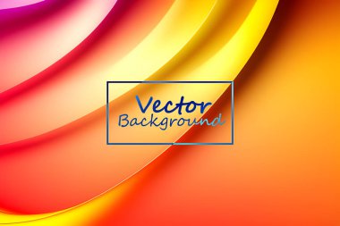 Pembe ve turuncu renk tonunun vektör sanatı. Satır ve eğrinin arkaplan duvar kağıdı.