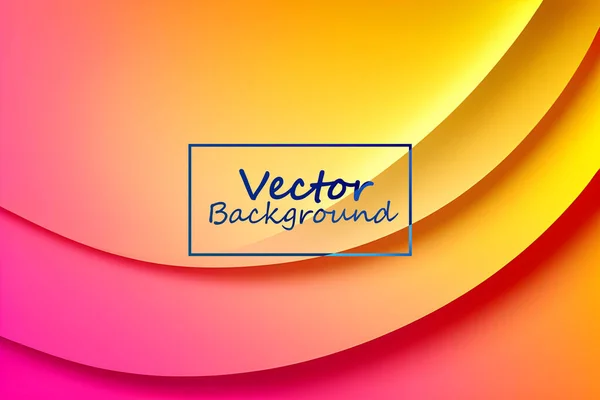 Vektorové Umění Abstraktní Růžové Oranžové Barvy Tón Tapeta Pozadí Čáry — Stockový vektor