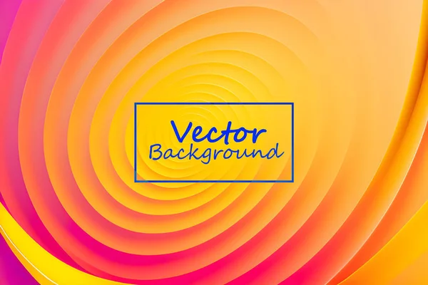 Vektorové Umění Abstraktní Růžové Oranžové Barvy Tón Tapeta Pozadí Čáry — Stockový vektor