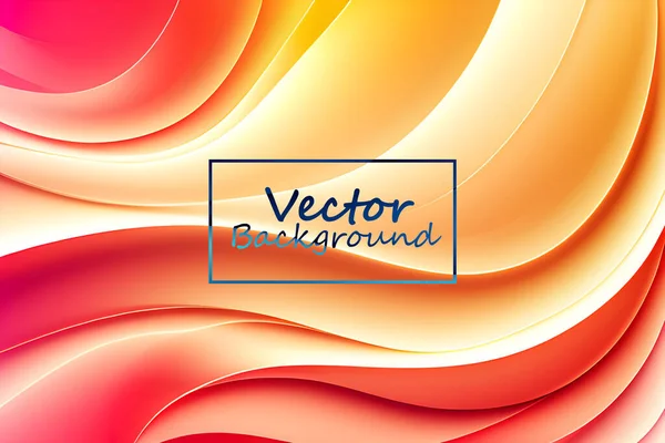 Vektorové Umění Abstraktní Růžové Žluté Barvy Tón Tapeta Pozadí Čáry — Stockový vektor