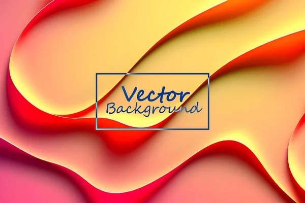 Vector Art Abstract Pink Yellow Colors Tone Background Wallpaper Line — Stock Vector