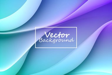 Mor ve mavi renk tonunun vektör sanatı. Arkaplan duvar kağıdı ve satır renkleri.