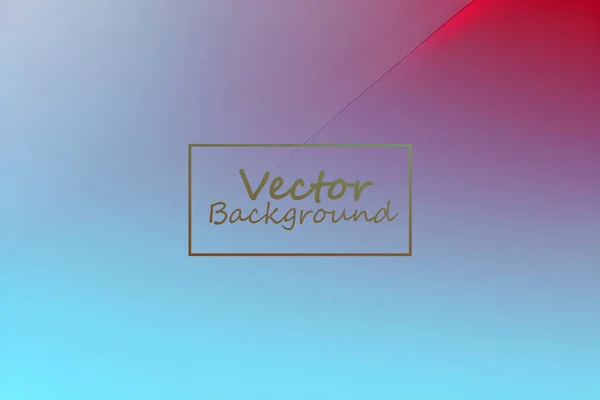 Vektor Kunst Abstrakt Von Blauen Und Roten Farben Ton Hintergrund — Stockvektor