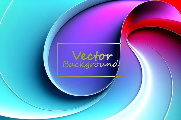 Vector Art Abstract Blue Red Colors Tone Background Wallpaper Line — Stock Vector