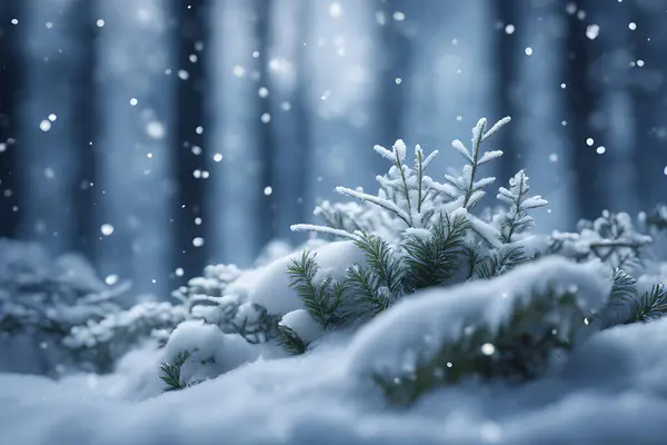 Набір Зимового Фону Сніг Мороз Фон Шпалери — стоковий вектор