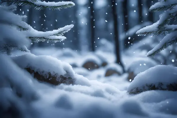 一套冬季背景雪和霜冻 背景和墙纸 — 图库矢量图片