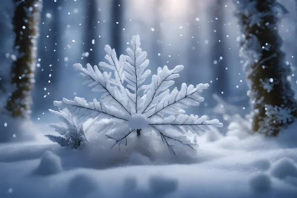 Набор Зимнего Фона Снег Мороз Фон Обои — стоковый вектор
