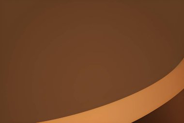 Soyut kahverengi geometrik arkaplan. Dinamik şekiller kompozisyonu. Vektör illüstrasyonu.