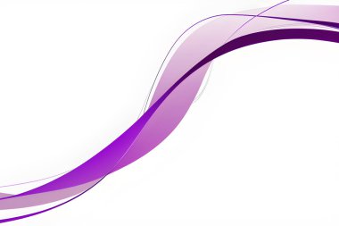 Soyut mor geometrik. Beyaz arkaplanda izole et. Vektör illüstrasyonu.