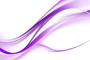 Soyut mor geometrik. Beyaz arkaplanda izole et. Vektör illüstrasyonu.