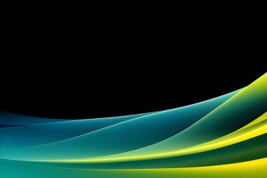 Soyut koyu sarı ve mavi geometrik arkaplan. Dinamik şekiller kompozisyonu. Vektör illüstrasyonu.