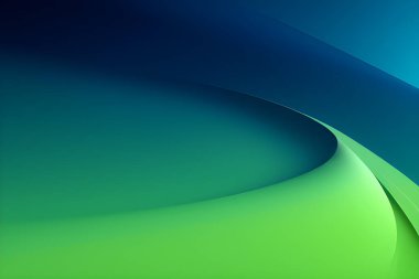 Soyut yeşil geometrik arkaplan. Dinamik şekiller kompozisyonu. Vektör illüstrasyonu.