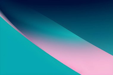 Soyut pembe ve mavi geometrik arkaplan. Dinamik şekiller kompozisyonu. Vektör illüstrasyonu.