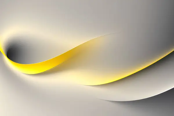 Abstrato Fundo Geométrico Amarelo Prata Composição Formas Dinâmicas Ilustração Vetorial — Vetor de Stock