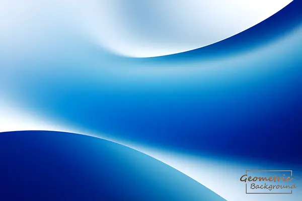 Abstrakter Blauer Und Silberner Geometrischer Hintergrund Dynamische Formenkomposition Vektorillustration — Stockvektor