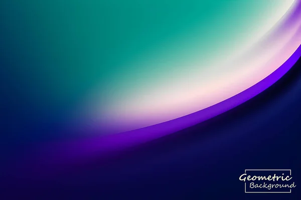 Abstrait Géométrique Violette Isoler Sur Fond Bleu Illustration Vectorielle — Image vectorielle