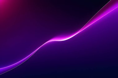 Açık Mor Dalga Arkaplanı, sıvı şekilli soyut geometrik arkaplan. Vektör illüstrasyonu.