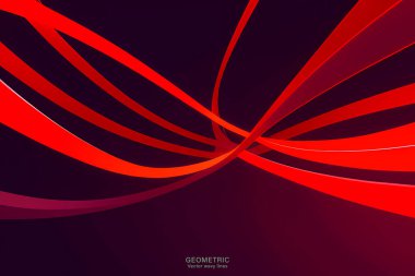 Dalgalı çizgilerle soyut arkaplan