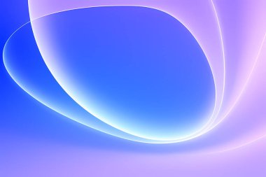 Kavisli çizgileri ve dalgaları olan soyut bir arkaplan. Soyut geometrik stil ve gradyan. Çizgili desenli modaya uygun dalga deseni. desen