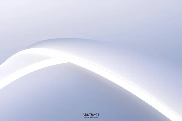 White Abstract Background Lines Waves Royalty Free Stock Illustrations